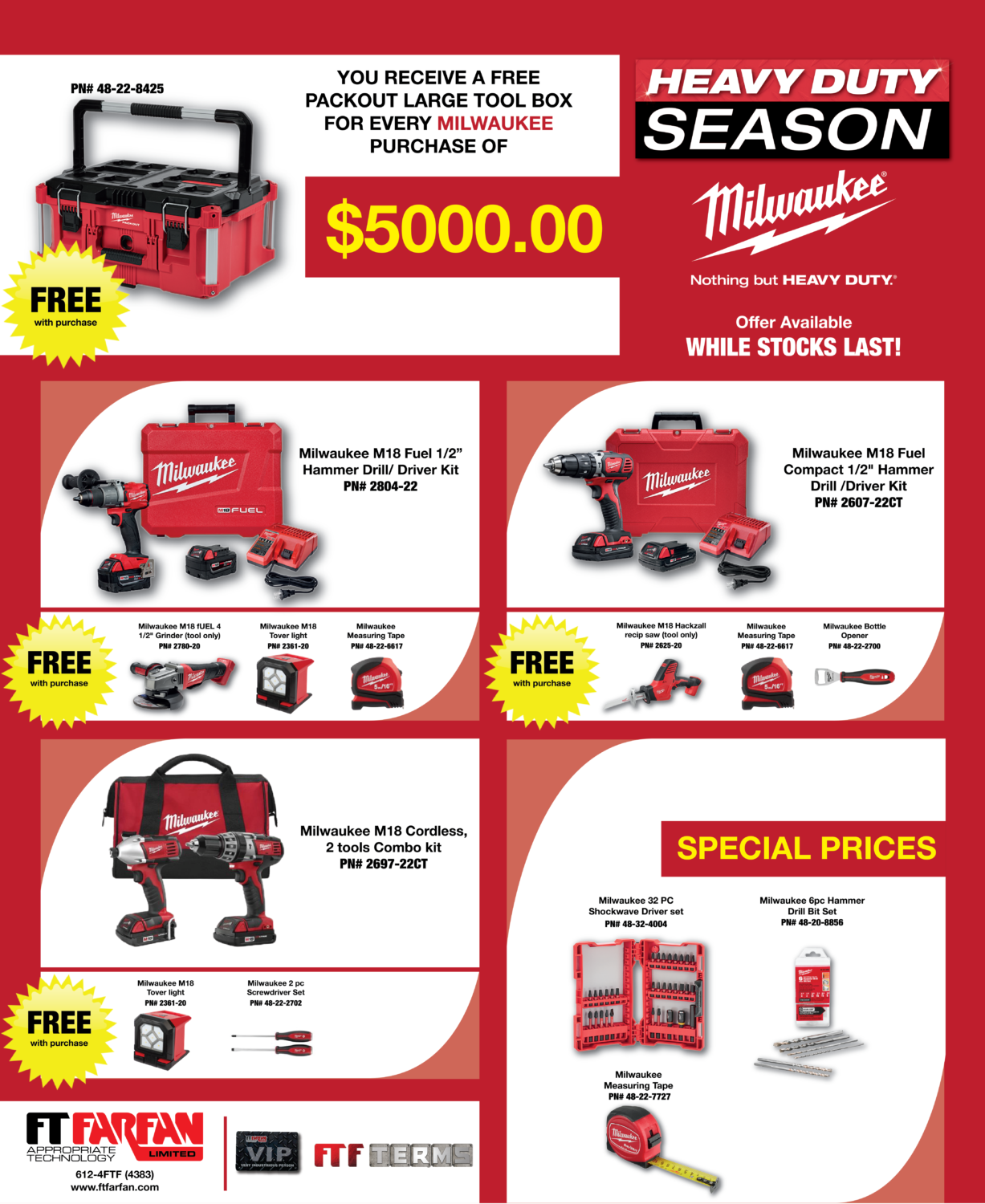 MIlwaukee Heavy Duty Season - FT Farfan Limited